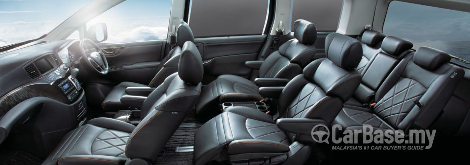 Nissan Elgrand E52 Facelift (2014) Interior