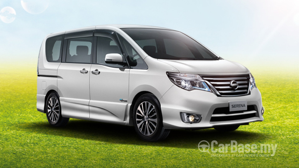 Nissan Serena S-Hybrid C26 Facelift (2014) Exterior