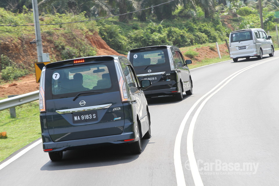 Nissan Serena S-Hybrid C26 Facelift (2014) Exterior