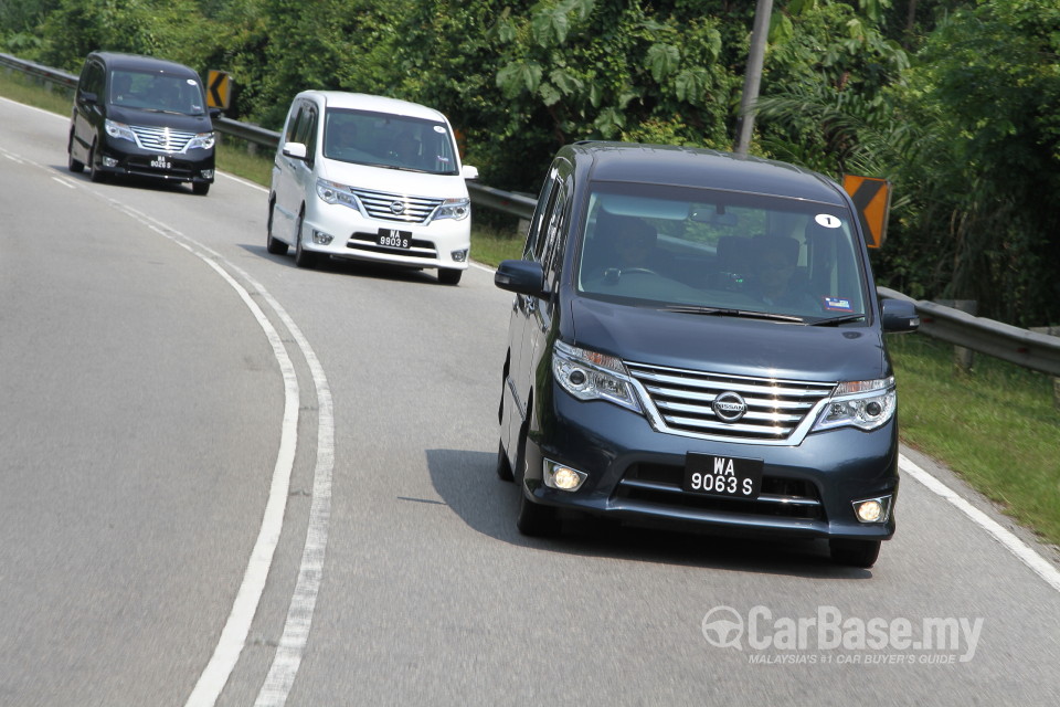 Nissan Serena S-Hybrid C26 Facelift (2014) Exterior