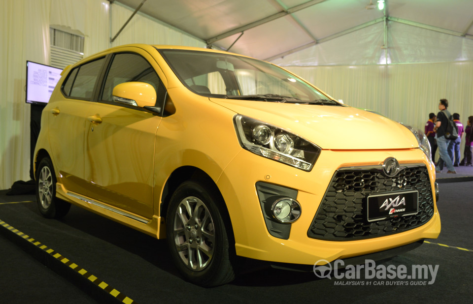Perodua Axia Mk1 (2014) Exterior