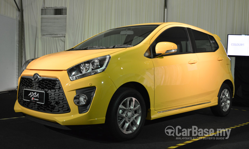 Perodua Axia Mk1 (2014) Exterior