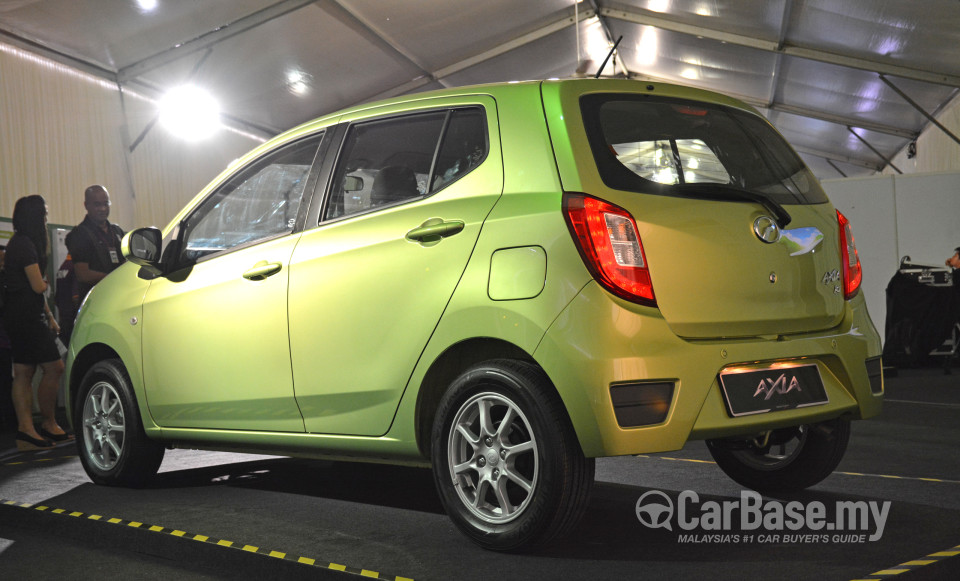 Perodua Axia Mk1 (2014) Exterior
