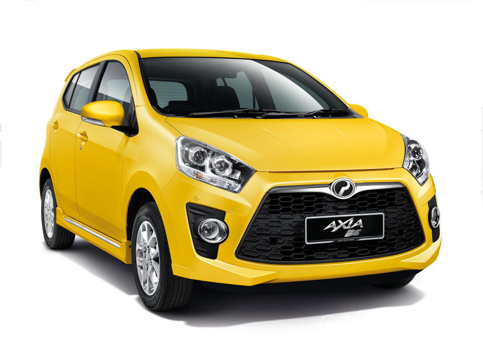 Perodua Axia Mk1 (2014) Exterior