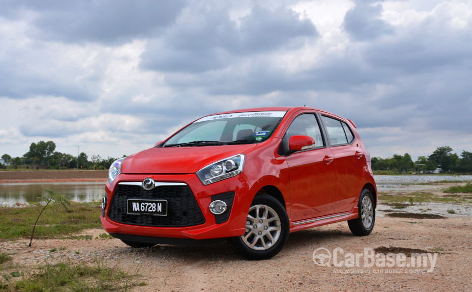 Perodua Axia Mk1 (2014) Exterior