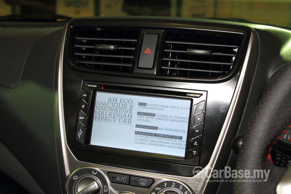 Perodua Axia Mk1 (2014) Interior