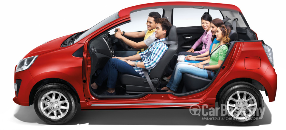 Perodua Axia Mk1 (2014) Interior