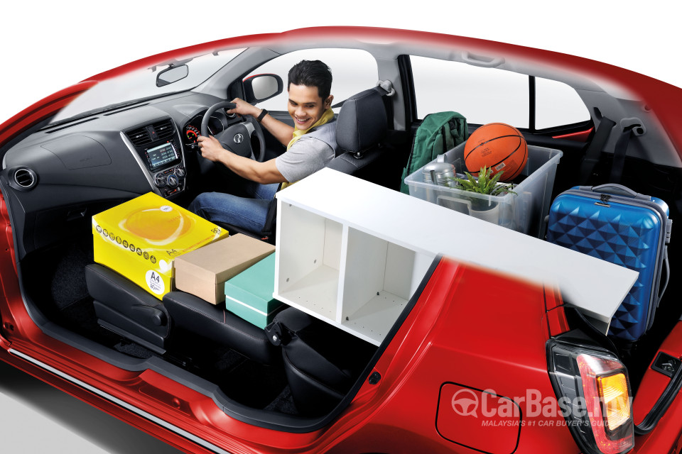 Perodua Axia Mk1 (2014) Interior