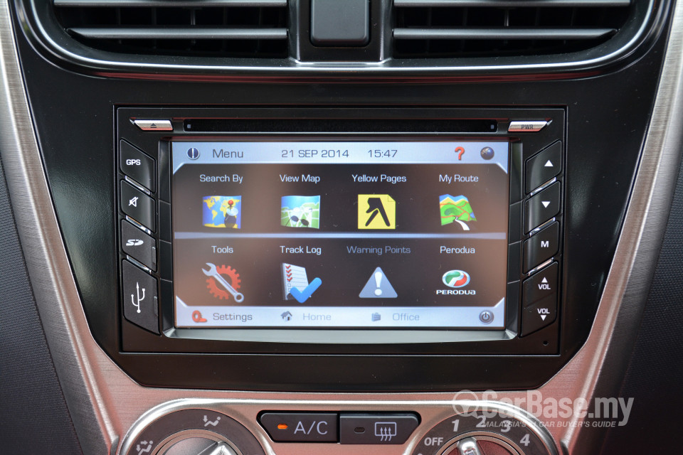 Perodua Axia Mk1 (2014) Interior