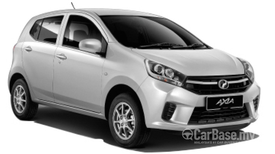Perodua Axia Mk1 Facelift (2017) Exterior