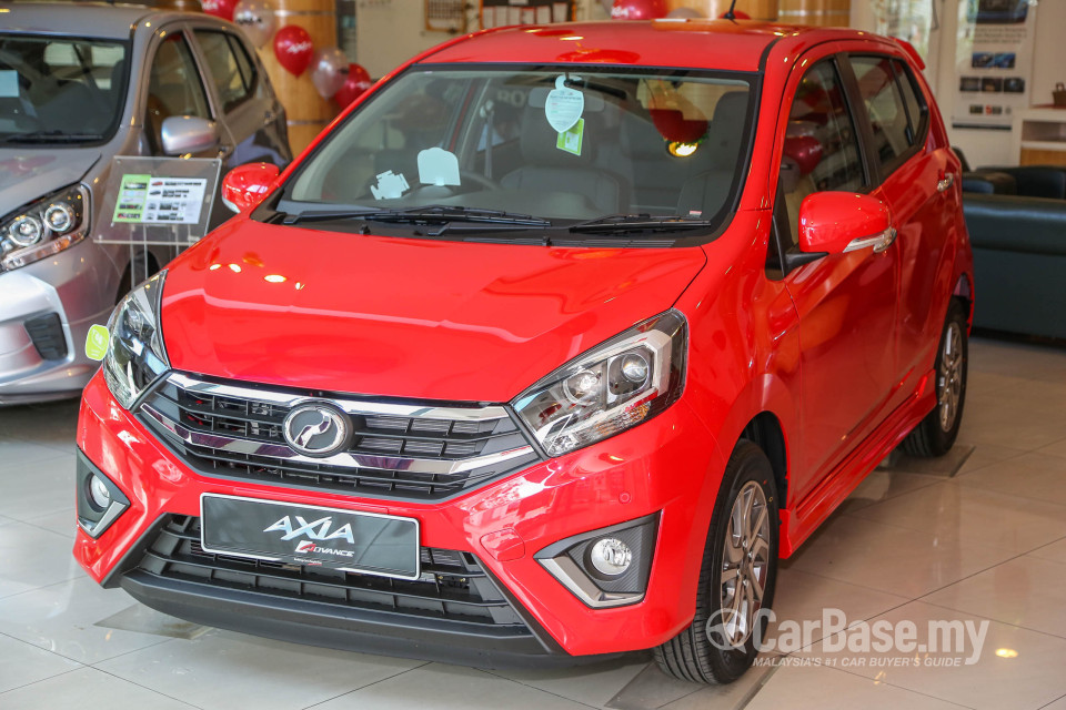 Perodua Axia Mk1 Facelift (2017) Exterior