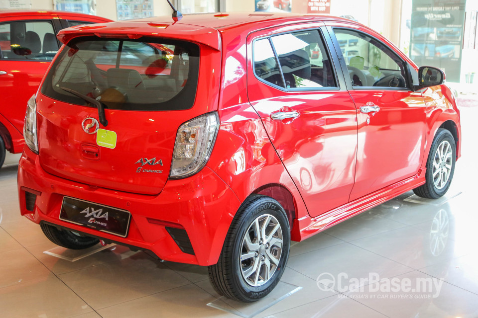 Perodua Axia Mk1 Facelift (2017) Exterior
