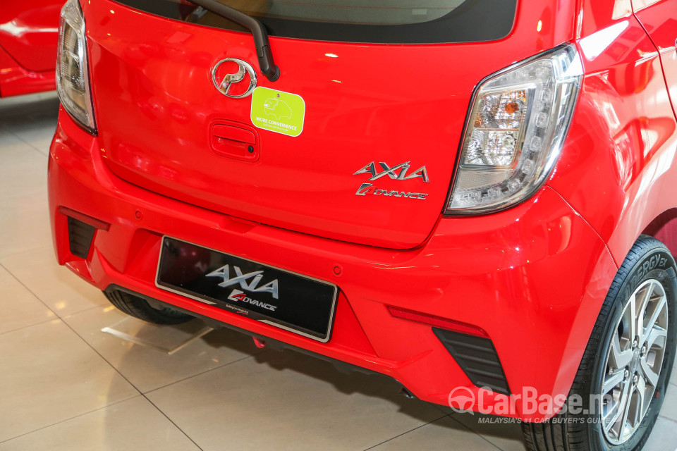 Perodua Axia Mk1 Facelift (2017) Exterior