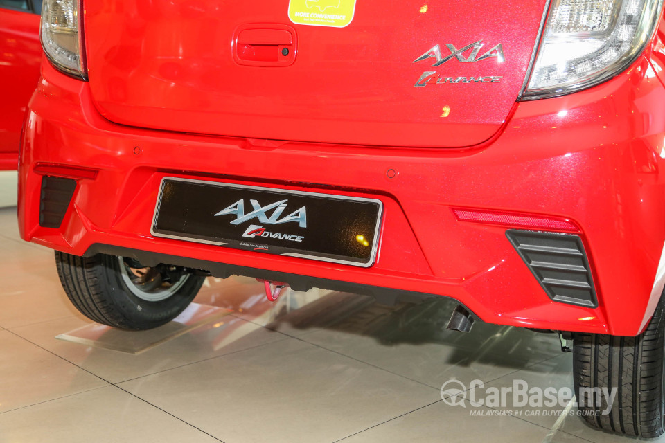 Perodua Axia Mk1 Facelift (2017) Exterior