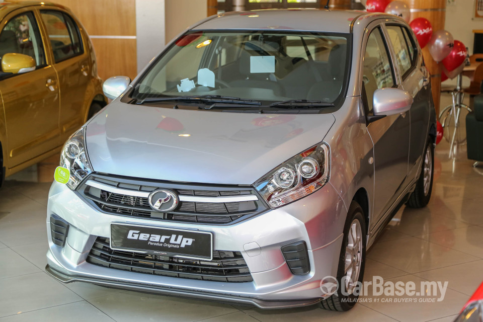 Perodua Axia Mk1 Facelift (2017) Exterior