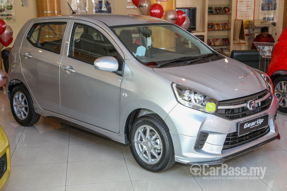Perodua Axia Mk1 Facelift (2017) Exterior