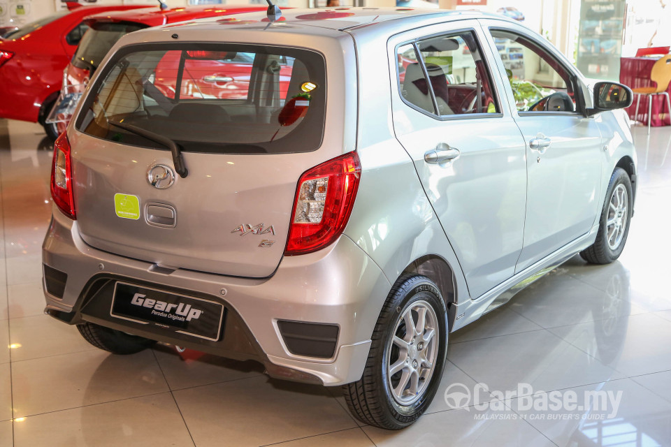 Perodua Axia Mk1 Facelift (2017) Exterior