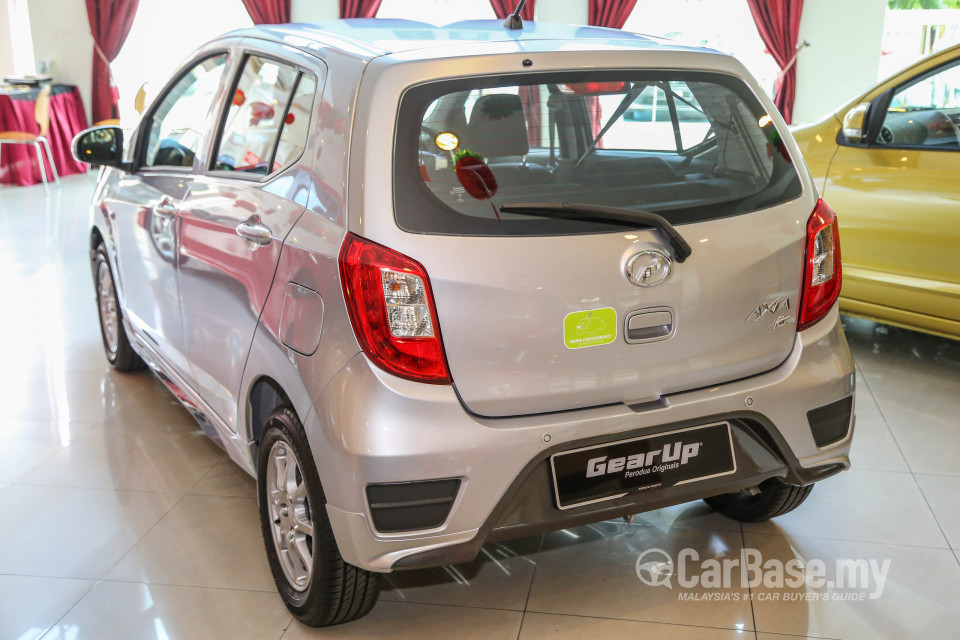 Perodua Axia Mk1 Facelift (2017) Exterior