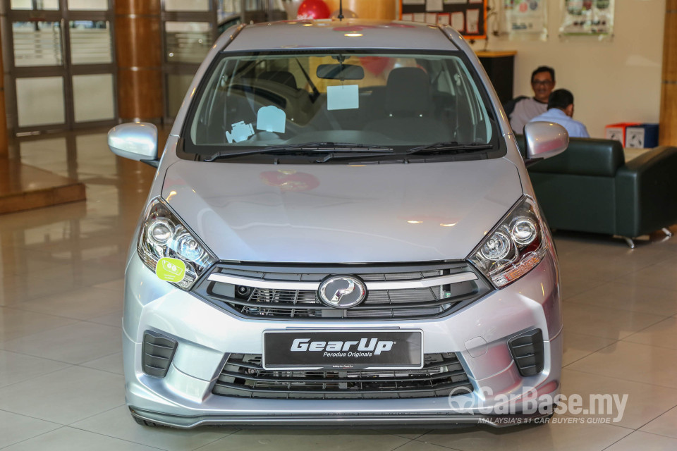 Perodua Axia Mk1 Facelift (2017) Exterior