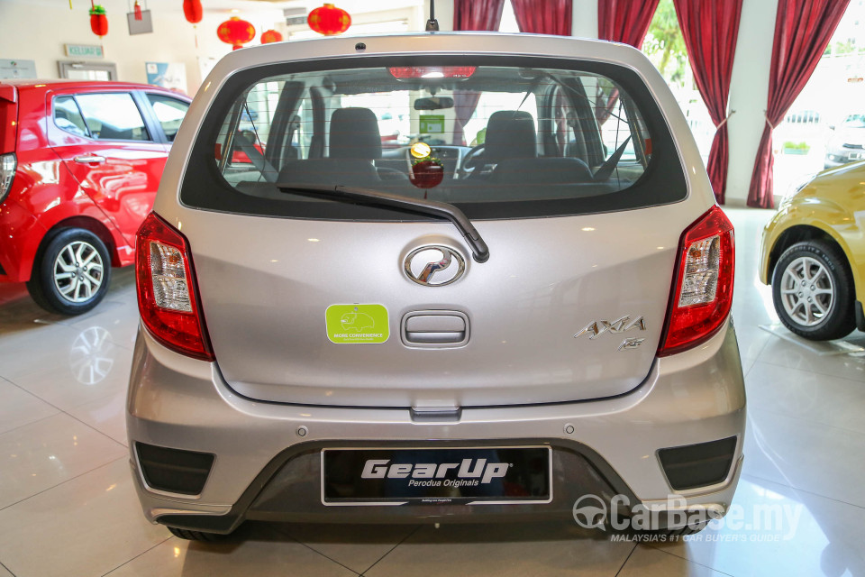 Perodua Axia Mk1 Facelift (2017) Exterior