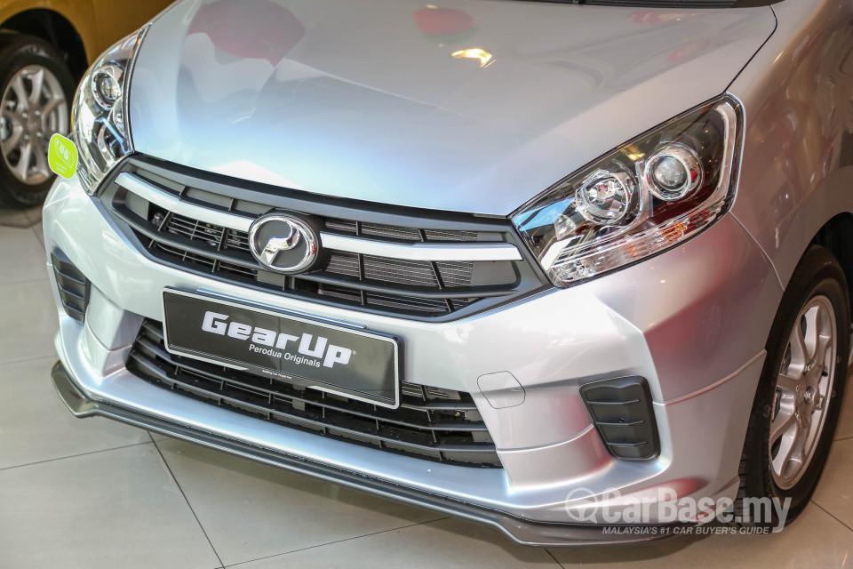 Perodua Axia Mk1 Facelift (2017) Exterior