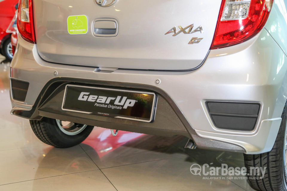 Perodua Axia Mk1 Facelift (2017) Exterior