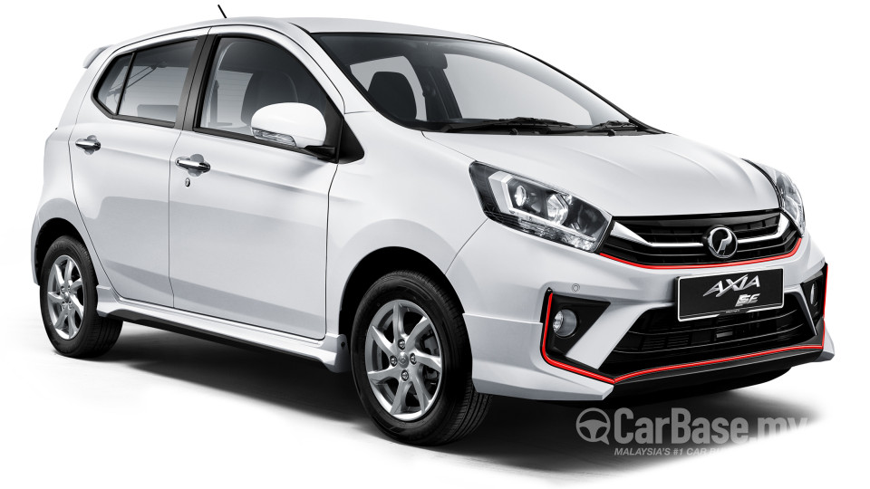 Perodua Axia Mk1 Facelift 2 (2019) Exterior