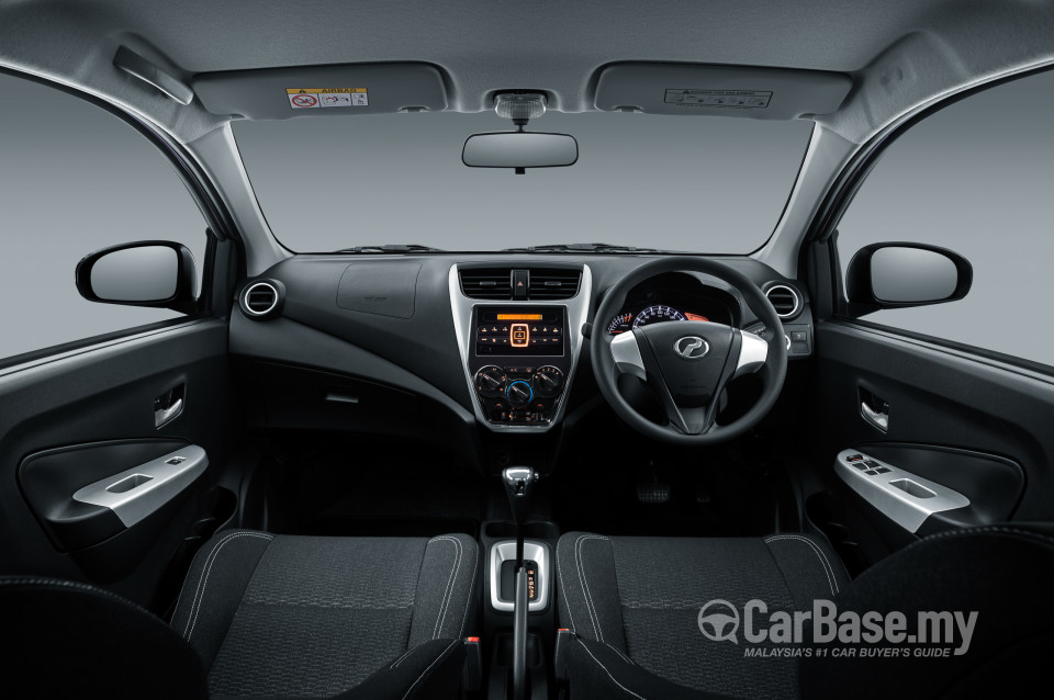 Perodua Axia Mk1 Facelift 2 (2019) Interior