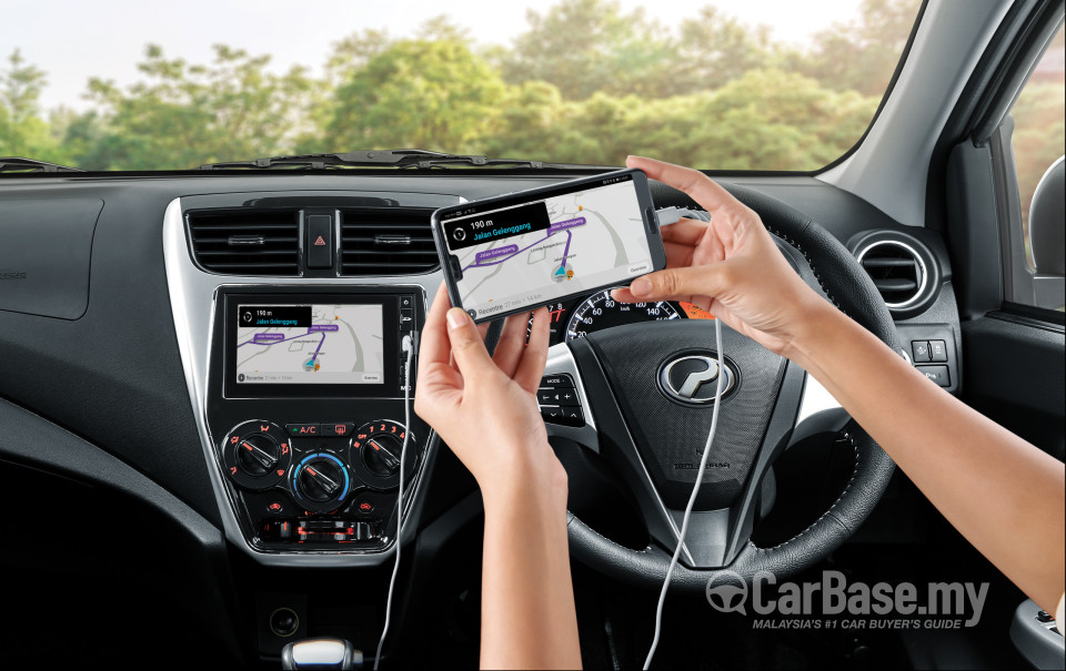 Perodua Axia Mk1 Facelift 2 (2019) Interior