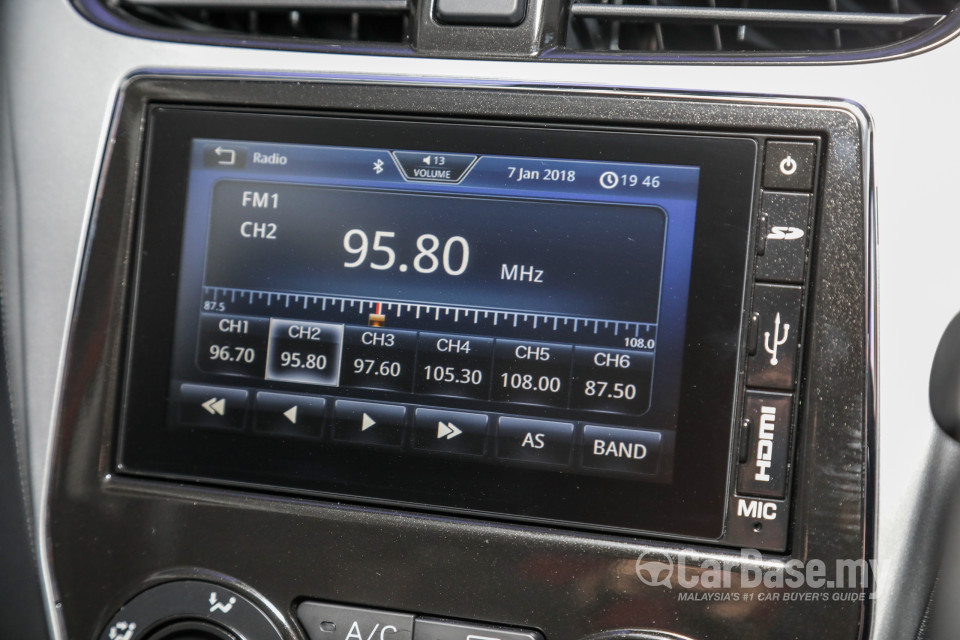 Perodua Axia Mk1 Facelift 2 (2019) Interior