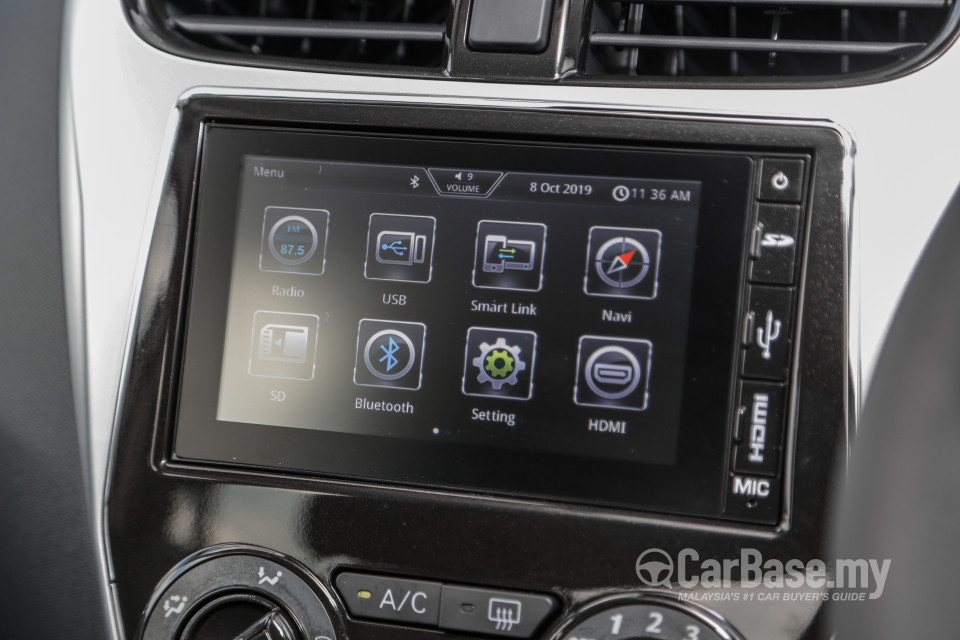 Perodua Axia Mk1 Facelift 2 (2019) Interior