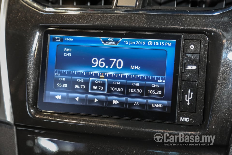 Perodua Aruz D38L (2019) Interior