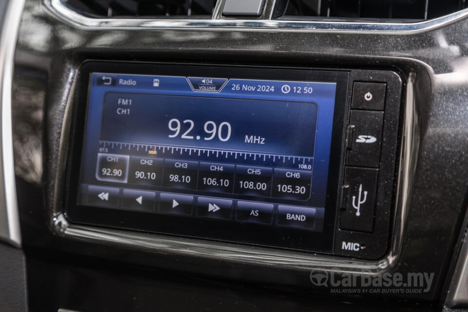 Perodua Aruz D38L (2019) Interior