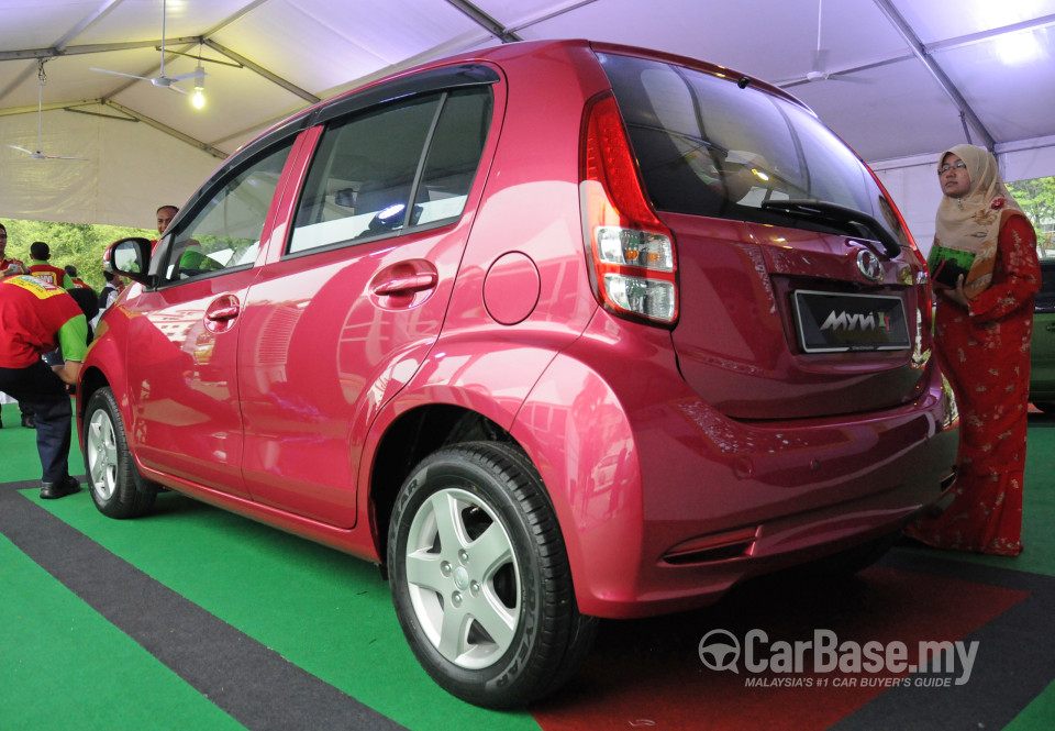 Perodua Myvi Mk2 (2011) Exterior