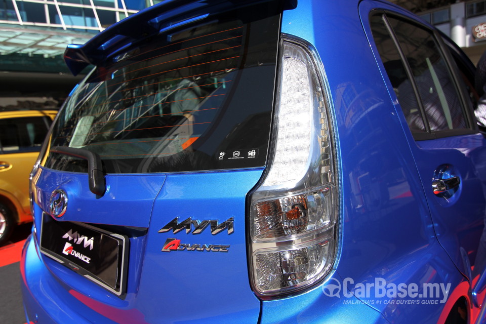 Perodua Myvi Mk2 Facelift (2015) Exterior