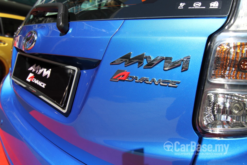 Perodua Myvi Mk2 Facelift (2015) Exterior