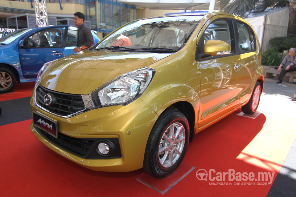 Perodua Myvi Mk2 Facelift (2015) Exterior