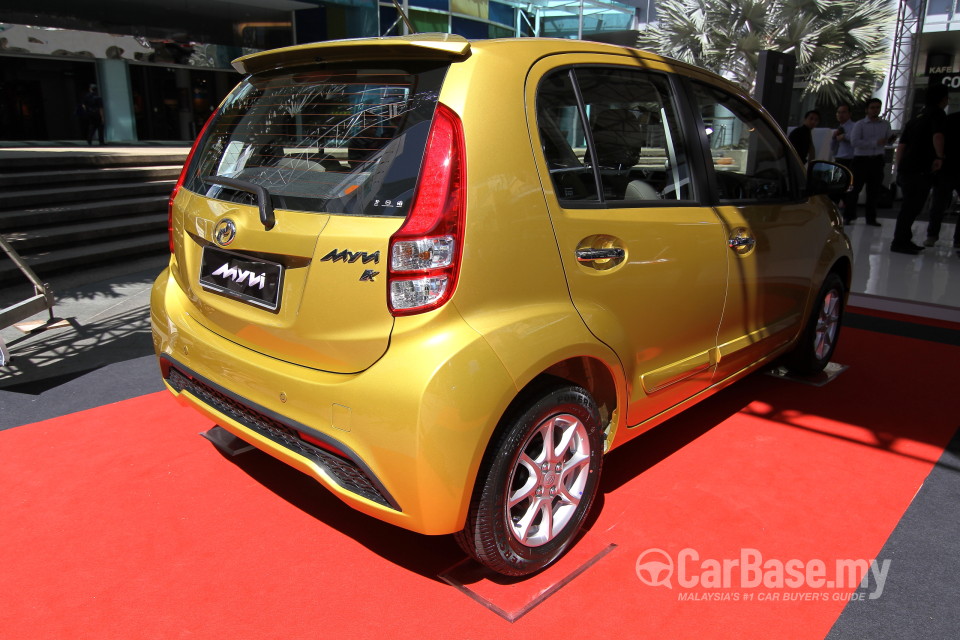 Perodua Myvi Mk2 Facelift (2015) Exterior