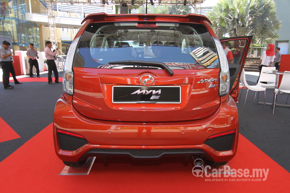 Perodua Myvi Mk2 Facelift (2015) Exterior