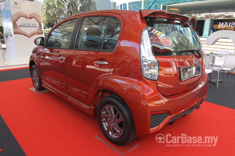 Perodua Myvi Mk2 Facelift (2015) Exterior
