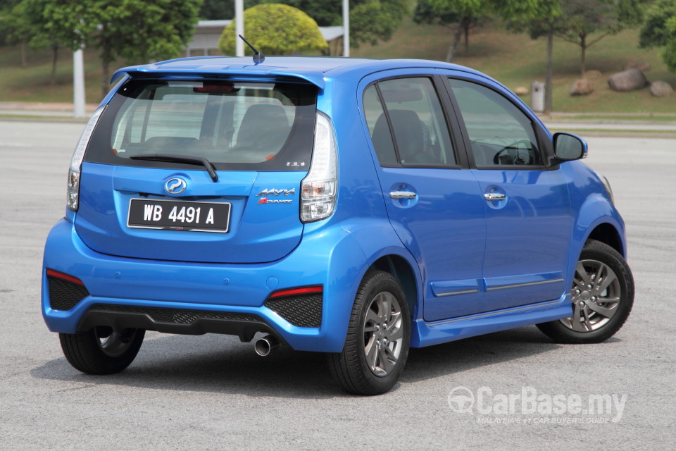 Perodua Myvi Mk2 Facelift (2015) Exterior