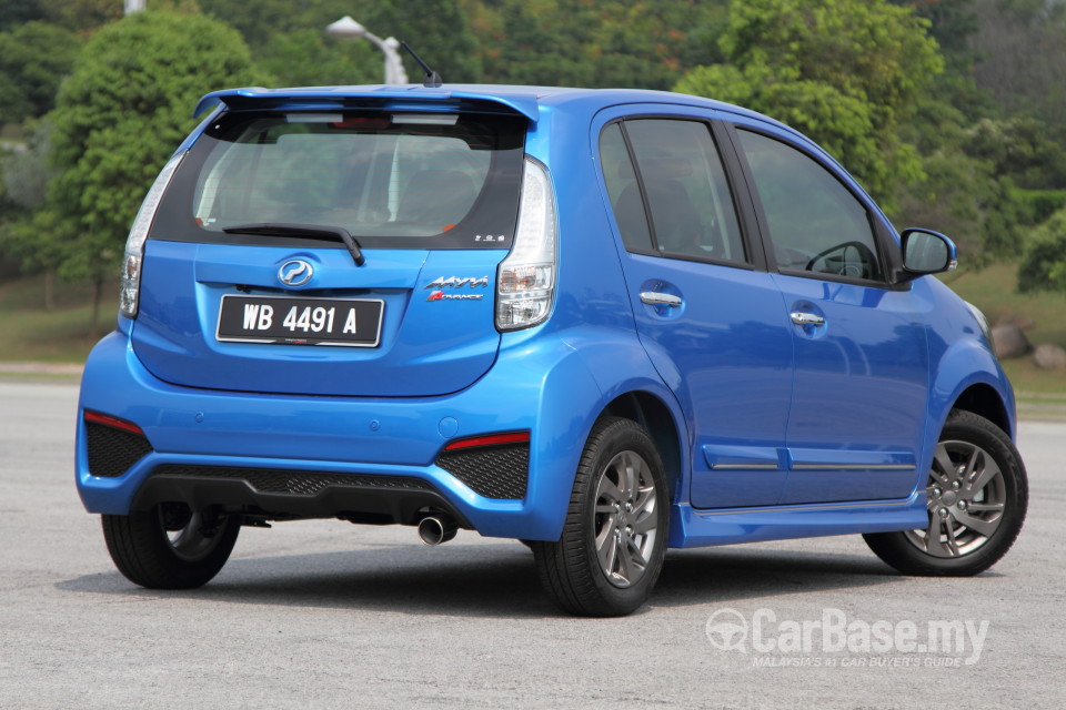 Perodua Myvi Mk2 Facelift (2015) Exterior