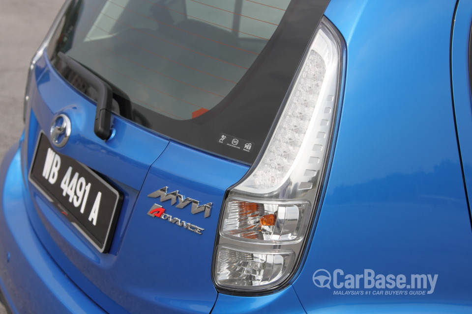 Perodua Myvi Mk2 Facelift (2015) Exterior