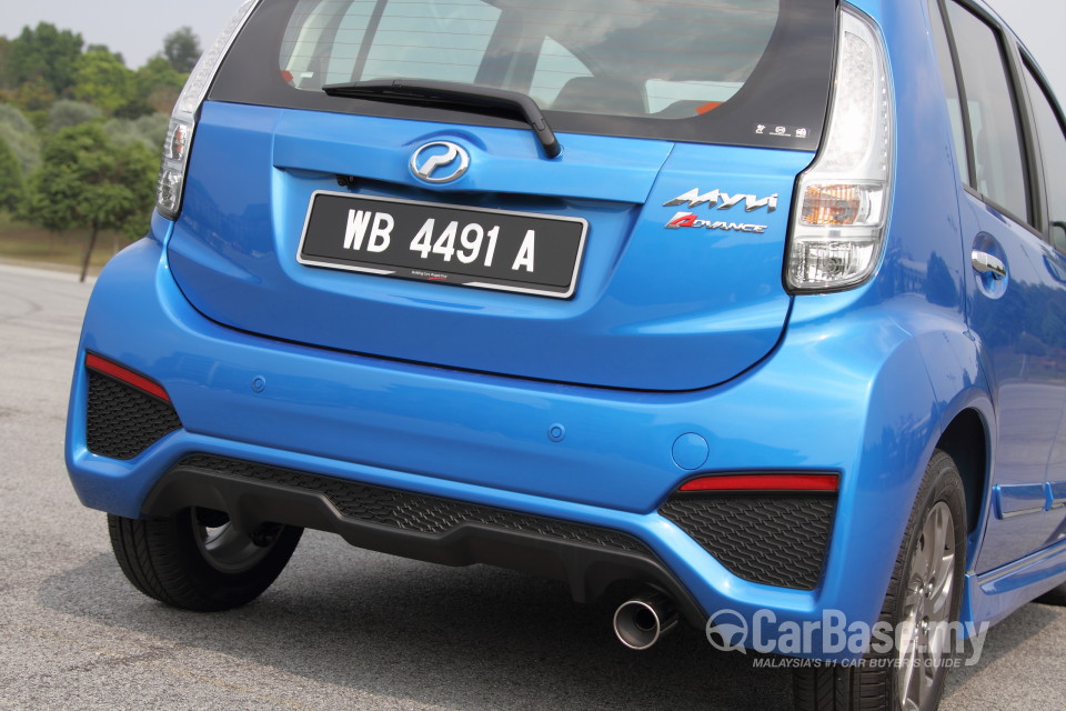 Perodua Myvi Mk2 Facelift (2015) Exterior