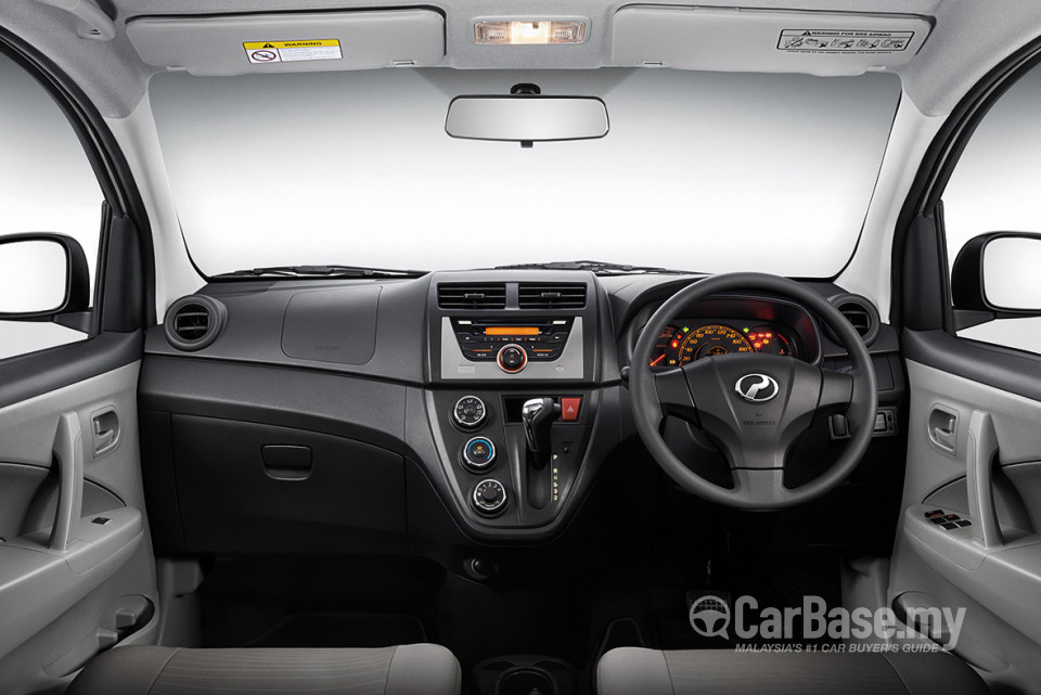 Perodua Myvi Mk2 Facelift (2015) Interior