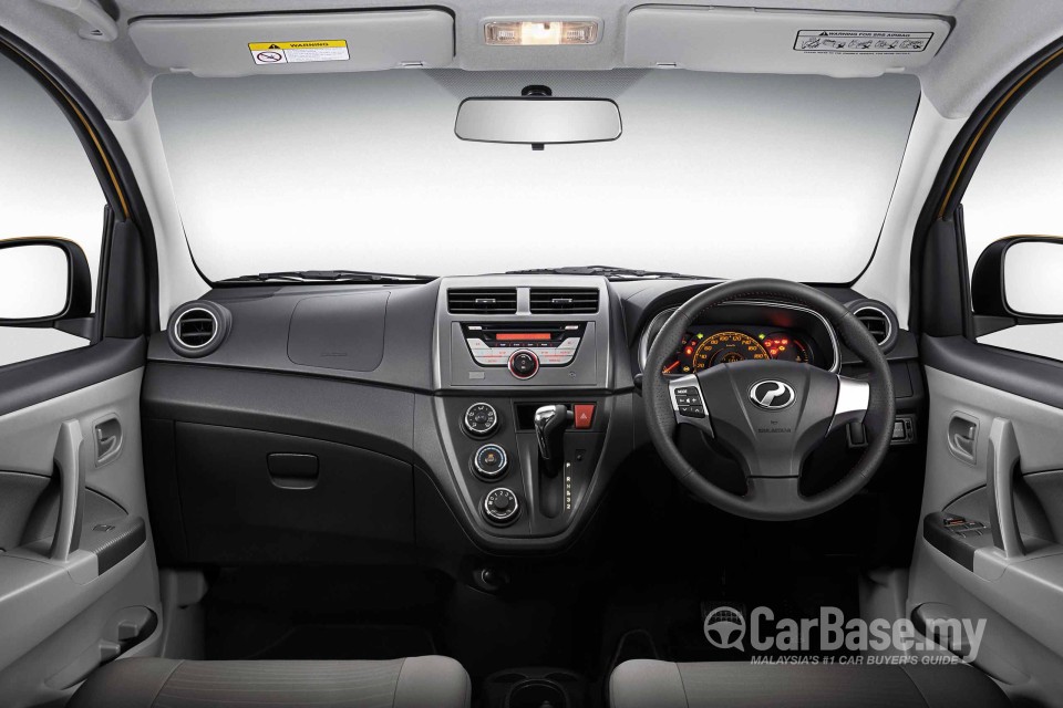 Perodua Myvi Mk2 Facelift (2015) Interior