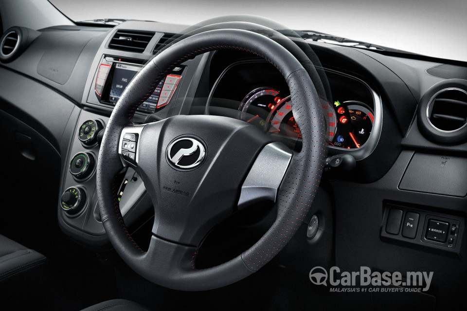 Perodua Myvi Mk2 Facelift (2015) Interior