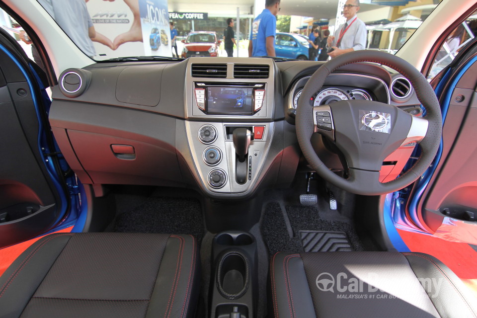 Perodua Myvi Mk2 Facelift (2015) Interior