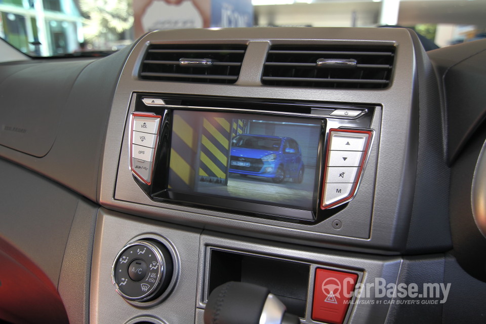 Perodua Myvi Mk2 Facelift (2015) Interior