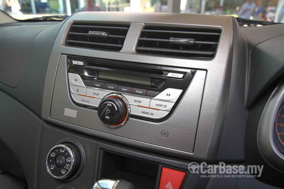 Perodua Myvi Mk2 Facelift (2015) Interior